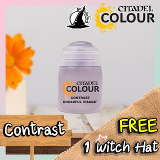 (Contrast) DREADFUL VISAGE Citadel Paint แถมฟรี 1 Witch Hat