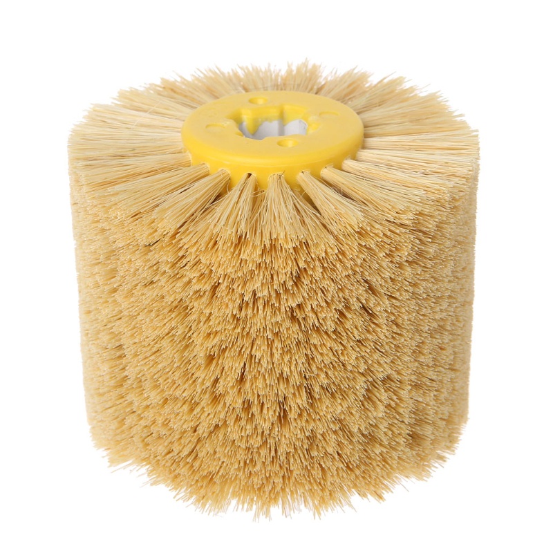 Stud Deburring Sisal Wire Round Brush สําหรับหัวขัดบด Buffing Wheel Woodw