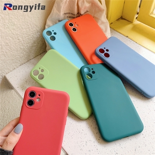 Xiaomi Redmi K30 K20 Ultra Note 8 7 Poco F2 10X Pro 5G Phone Case Candy Color Colorful Fine Hole Plain Matte Fresh Simple Cute Solid Color Liquid Soft Silicone TPU Case Back Cover