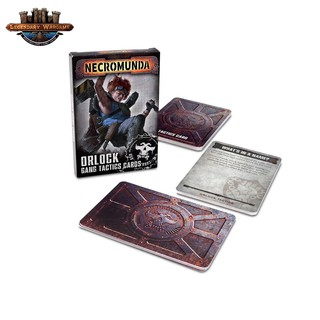 [GWพร้อมส่ง]Warhammer 40K : Necromunda: Orlock Gang Tactics Cards  โมเดลเกมสนามจำลอง