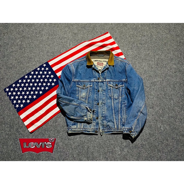 เสื้อ jacket jeans levi’s มือสอง
