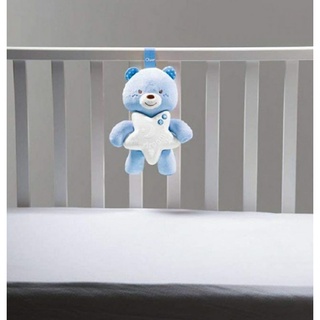 Chicco กล่องดนตรีโปรเจคเตอร์รูปหมี First Dreams Good Night Bear Blue