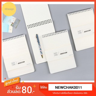 สมุดโน๊ต notebook 🔥ถูกสุดพร้อมส่ง🔥 สันบน มีปก สมุดสันห่วง สมุดบันทึก สันห่วง สมุดกริด สมุดจด สมุดมีเส้น สมุดตาราง grid