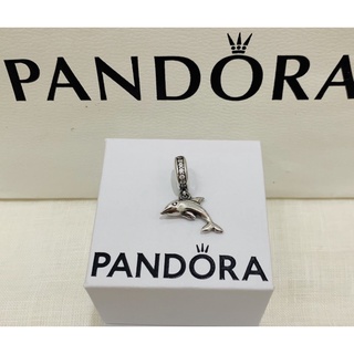 Pandora playful dolphin charm แท้100%