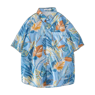 (ลูกค้าใหม่ 1 บาท)(COD)เสื้อฮาวาย เสื้อเชิ้ต hawaii เชิ๊ตเกาหลี สินค้ามาใหม่ ผ้านิ่มขึ้น สไตล์เกาหลีมาแรง พร้อมส่งM-2XL