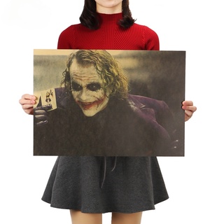 Dlkklb โปสเตอร์ภาพยนตร์ The Dark Knight Classic Movie ขนาด 51.5X36 ซม. สําหรับตกแต่งบาร์ร้านกาแฟ