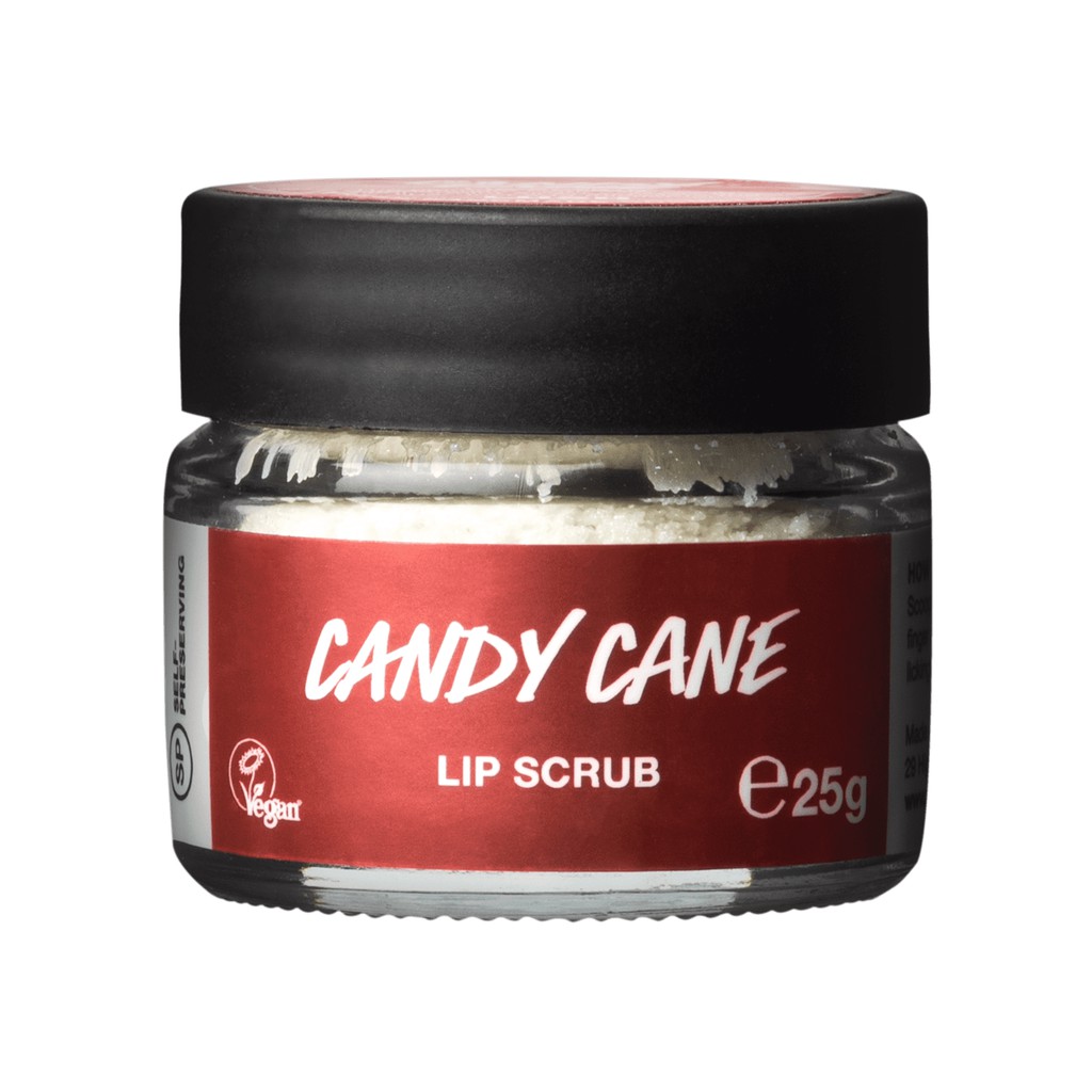(ของใหม่) Lush Candy Cane Lip Scrub 20g