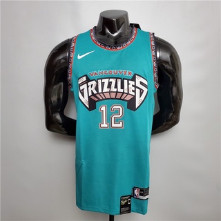 มอร์แรนต์ #เสื้อบาสเก็ตบอล Nba Memphis Grizzlies สีเขียว 12 ชิ้น