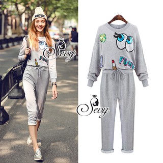 Sevy Keep An Eyes On Lucky Day Jumpsuit