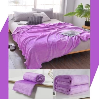 🛏ผ้าห่มนาโนสีพื้น DC2 ผ้าห่ม🛏เนื้อผ้านุ่ม 🌈เเล้วรู้สึกสบาย เหมาะเป็นของขวัญของฝาก มีหลายขนาด🌈