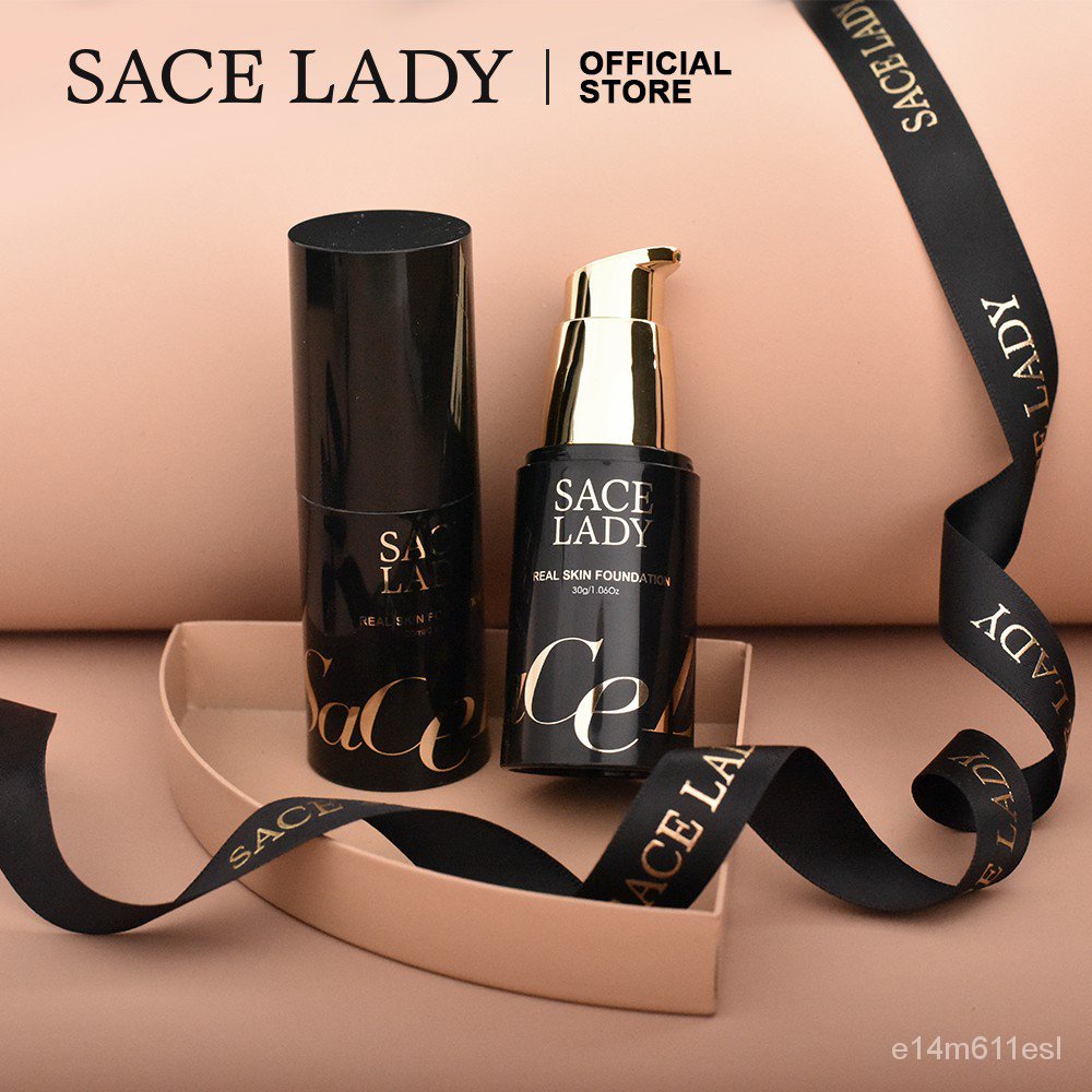 SACE LADY Natual Flawless Liquid Foundation Sweat-proof & Waterproof ...