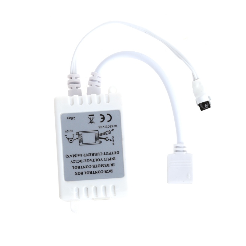 Nex LED 24 คีย์ IR รีโมตคอนโทรลไร้สาย สําหรับ 3528 5050 RGB SMD Strips ...