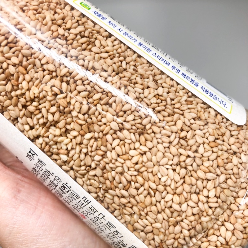 🔥 งาขาวคั่วเกาหลี 🔥 Ottogi Roasted Sesame 100g 200g งาขาวคั่ว 볶음참깨 งาขาว งาขาวเกาหลี งาคั่ว
