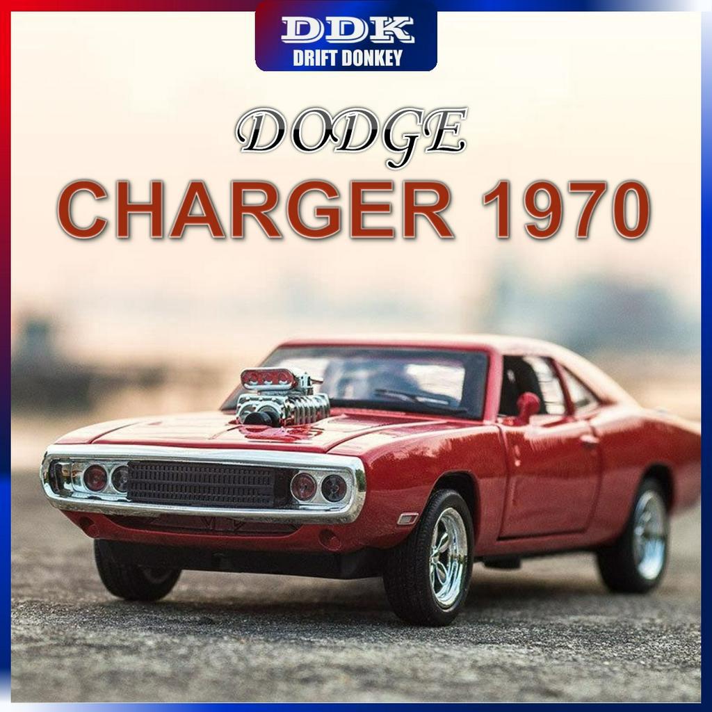 DDK สเกล 1:32 Fast & Furious Dodge Charger 1970 โมเดลรถยนต์ เหล็กโมเดลยนต์ โลหะผสมหล่อตายรถ ประตู เปิดได้วิ่งได้รถมีเสียงพร้อมไฟ เกมของเล่นสําหรับเด็กผู้ชาย ของขวัญวันเกิดสําหรับเพื่อน เกมสปอร์ตสําหรับเด็ก แข่งรถเร็ว ตกแต่งบ้าน ของขวัญคริสต์มาส
