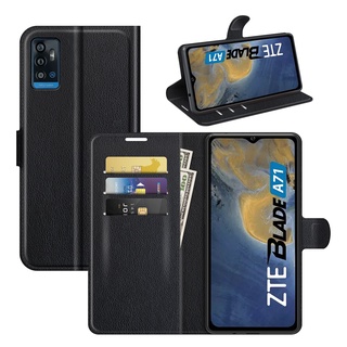 เคสเคสหนังสําหรับ Zte Blade A71 กรณีโทรศัพท์มือถือ