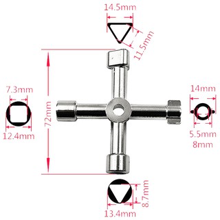 เครื่องมือประแจสามเหลี่ยมมัลติฟังก์ชั่น 45 #