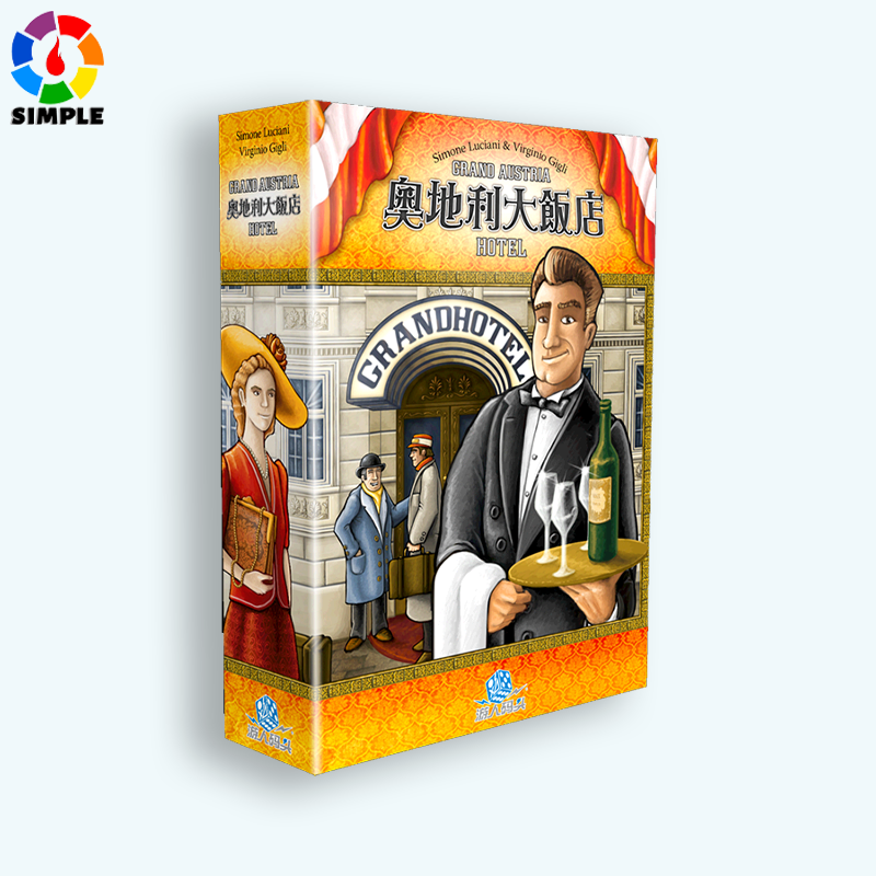 Grand Austria Hotel Board Game（Chinese Version）