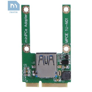 JAE * Mini PCI-e to USB 3.0 PCI Express Card PCI-e to USB 3.0 Expansion Card