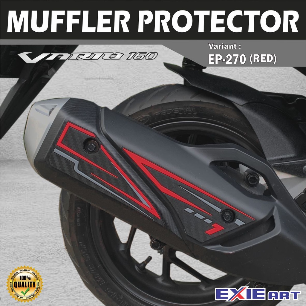 อุปกรณ ์ ป ้ องกันท ่ อไอเสีย VARIO 160 - อุปกรณ ์ ป ้ องกันฝาครอบท ่ อไอเสีย - อุปกรณ ์ เสริมรถจักรยานยนต ์ หลากหลาย