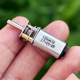 Mini 12mm Full Metal Gearbox DC 3V 3.7V 4.2V 116RPM ZGA12-N30 Geared Motor Large Torque for Precision Electronic Lock En