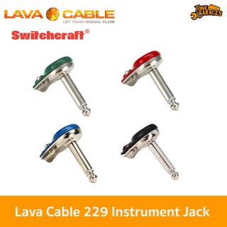 Lava Cable 229 Instrument Jack หัวแจ็ค แพนเค้ก Made in USA