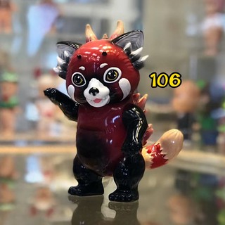 Randalulu Original version แพนด้าแดง soft vinyl arttoy พร้อมส่ง