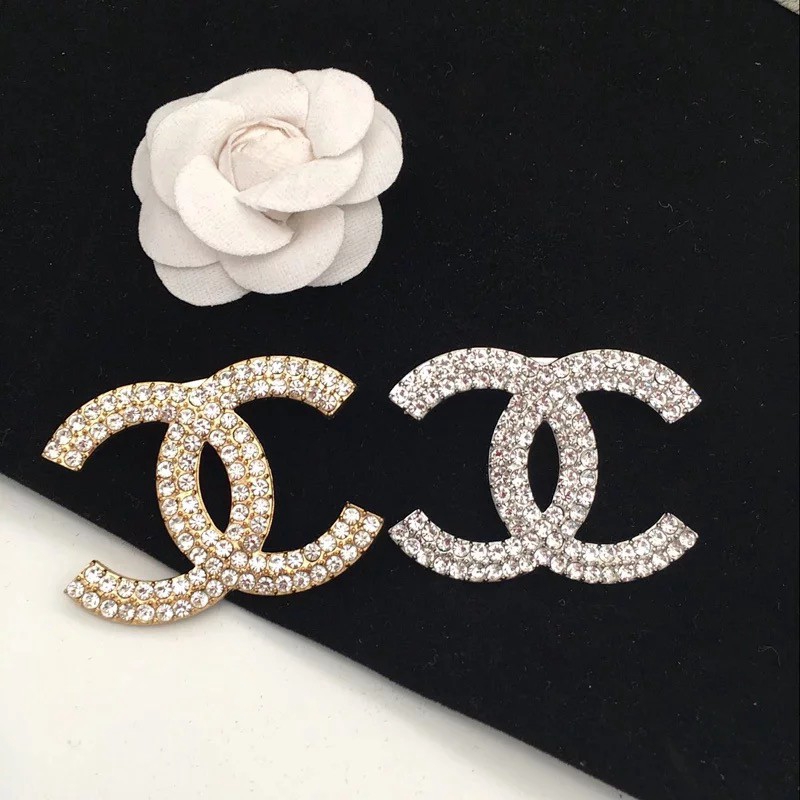 สว่างขึ้นและท่อระบายน้ำคู่เพชรขนาดเล็กหอม CC กระเป๋าหรูอุปกรณ์เสริม