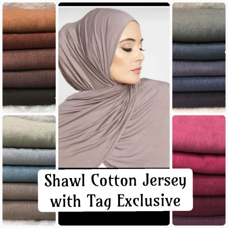 ..Shawl JERSEY/SHAWL MALAS DEWASA.