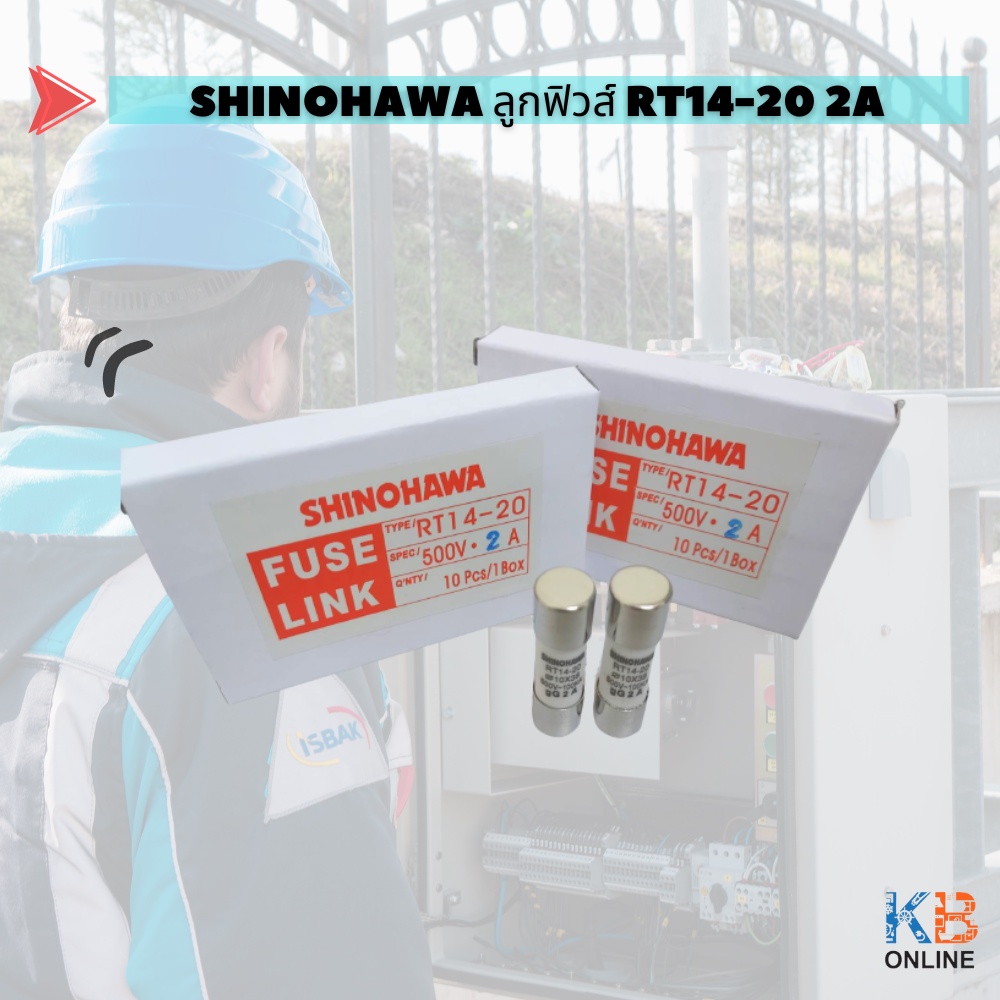 Shinohawa ลูกฟิวส์ RT14-20