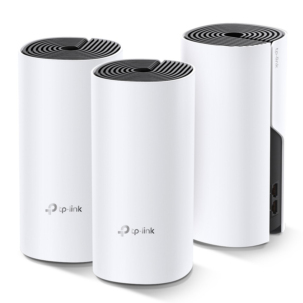TP-LINK Deco M4 PACK 3 มี 3 ตัวใน 1 กล่อง TP-LINK AC1200 Whole Home Mesh Wi-Fi System [ประกันตลอดอายุการใช้งาน]