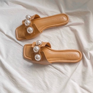 Pearle sandal รองเท้าแตะสวม พร้อมส่ง กดสั่งได้เลยน้า (Wila shoes)