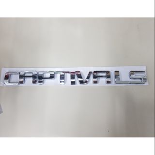 logo captivals ของรถ chevrolet ติดท้าย