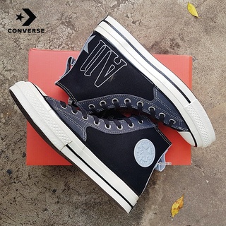 🔥รุ่นใหม่ล่าสุด🔥 รองเท้าคอนเวิร์ส CONVERSE รุ่น CHUCK 70 OPTIMISM HI สี BLACK รหัส 17-2023CS2BKXX