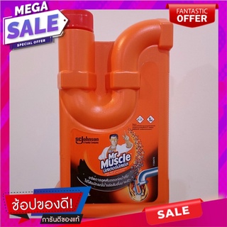 น้ำยาขจัดท่อตันท่อน้ำทิ้ง 500ml MR.MUSCLE Sewer pipe remover 500ml MR.MUSCLE