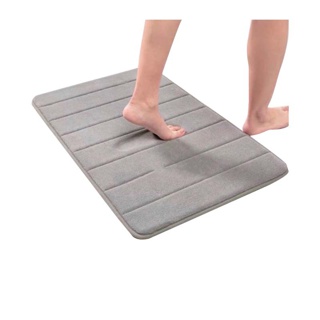 โปรโมชั่น : ถูกสุด พรมเช็ดเท้าMEMORY FOAM100% ซับนำ้ดี แห้งไว มีกันลื่นในตัว