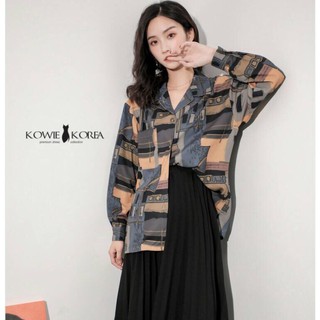 Kowie Korea เสื้อเชิ้ต  Midnight (165) Price 790 ฿