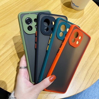 เคสโทรศัพท์มือถือสีใสกันกระแทกสําหรับ Xiaomi 11T Pro 11 Lite 5G NE Mi 11 Pro 4G 5G