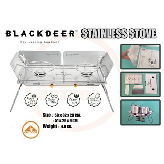 เตา Blackdeer Stainless Stove bd11616101