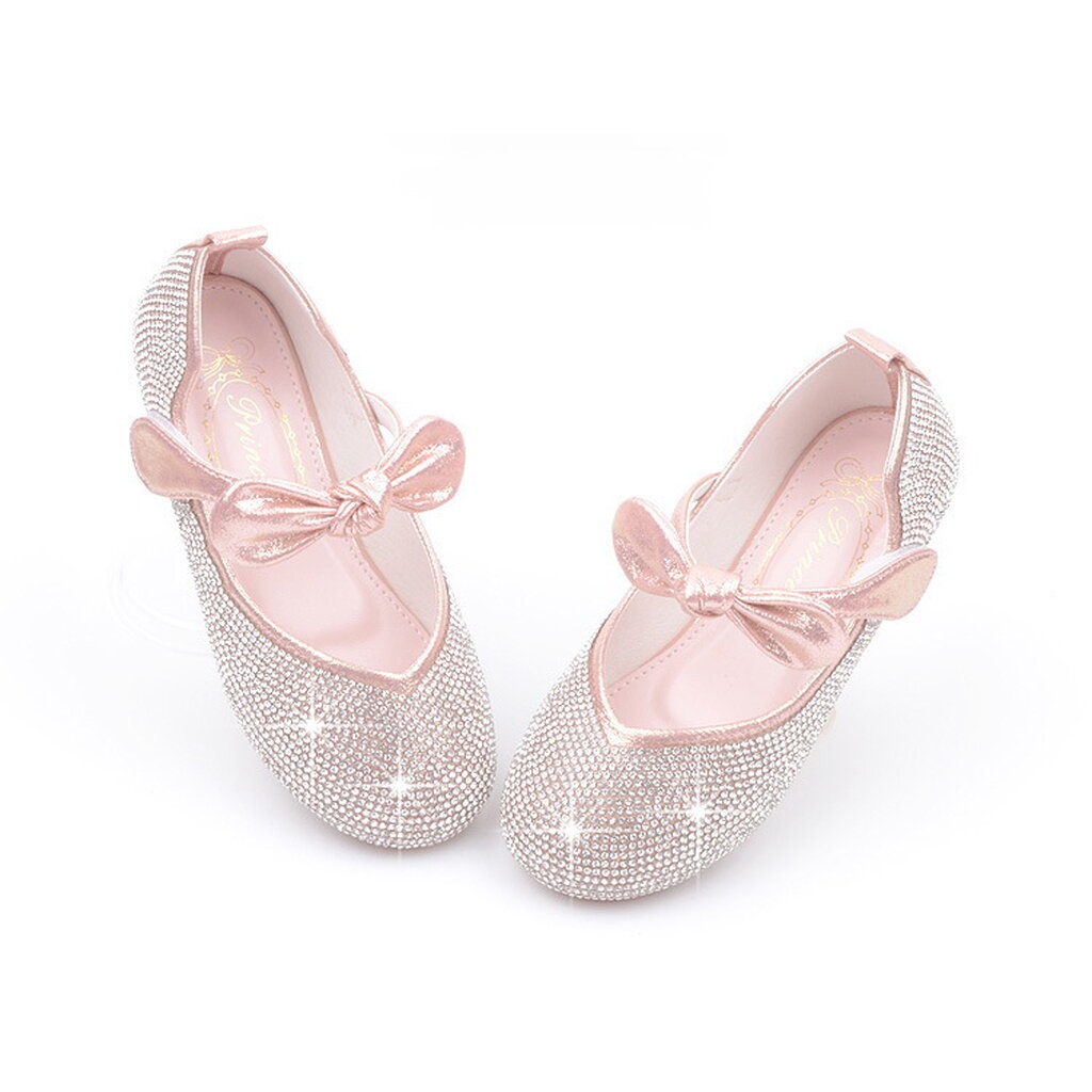 Shoe1427- รองเท้าคัชชูเด็กเล็ก รองเท้าคัชชูเด็กโต ติดเพขร โบว์ (ความยาววัดจากพื้นภายใน ให้ใช้ความยาวเท้า +0.5/เท้าอูม… ราคา ถูกที่สุด ดีลบีเคเค แกลเลอรีภาพที่ 9