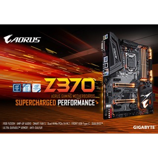 Mainboard INTEL GIGABYTE Z370 AORUS ULTRA GAMING (Socket 1151V2) มือสอง พร้อมส่ง แพ็คดีมาก!!! [[[แถมถ่านไบออส]]]