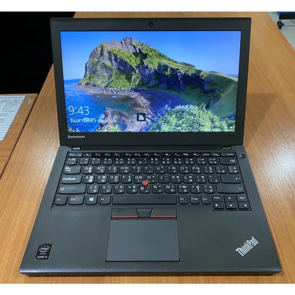 โน๊ตบุ๊คมือสอง Lenovo Thinkpad X250 i5-5300U Processor สภาพสวยเจ้าของขายเองครับ
