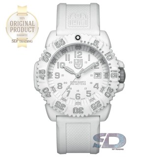 LUMINOX "ประกันศูนย์ 2ปี" Man Watch (NAVY SEAL COLORMARK 3050 SERIES) รุ่น XS.3057.WO - White/Silver