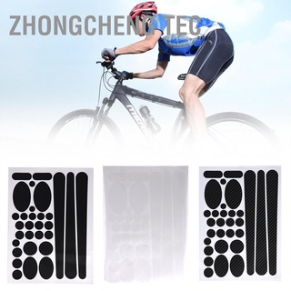 Zhongcheng Tec Chainstay And Frame ชุดสติ๊กเกอร์ฟิล์มสําหรับติดตกแต่งรถจักรยาน