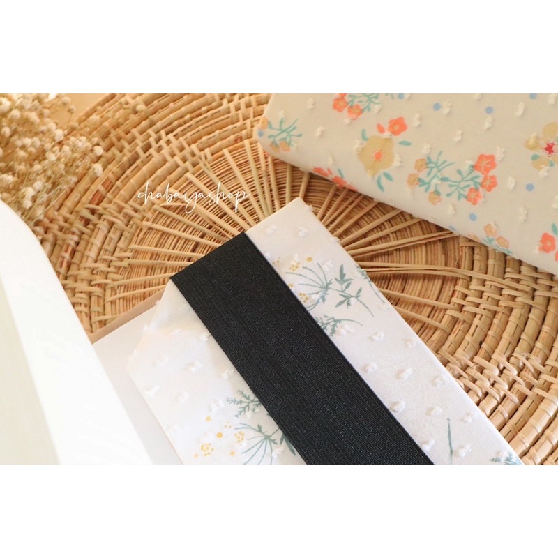 ปกผ้าใส่หนังสือผ้าคอตตอน มีขนาดA5/B6/การ์ตูน📚 (อัพเดทลายใหม่เพิ่มเติม12/8/66) - รูปที่ 2