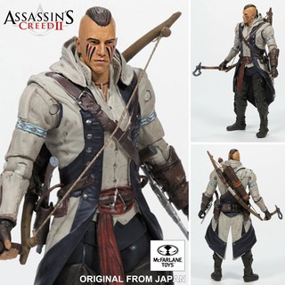 Model Figma งานแท้ Original ฟิกม่า McFarlane Assassins Creed อัสแซสซินส์ ครีด Connor Mohawk คอนเนอร์ โมฮอว์ก