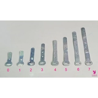 YOJI ONLINE กิ๊ปรัดสายไฟ เข็มขัดรัดสายไฟ อลูมิเนียมแท้ เหล็กรัดสายไฟ ห่อเล็ก