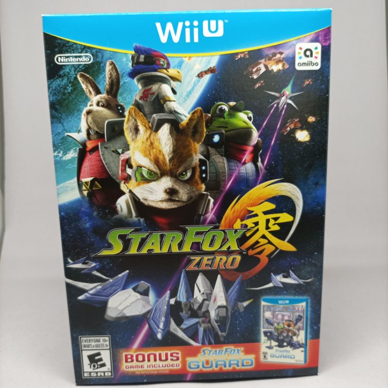 Star Fox Zero Bonus Game StarFox GUARD | Nintendo Wii U | Zone USA | ภาษาอังกฤษ | สินค้ามือสอง | สภาพดี