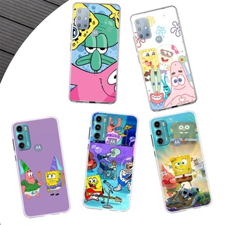 เคสโทรศัพท์มือถือ ลาย SpongeBob Patrick Star สําหรับ Motorola Moto G9 E7 E7i Plus Power Play G71 G51 G41 E32 AE63