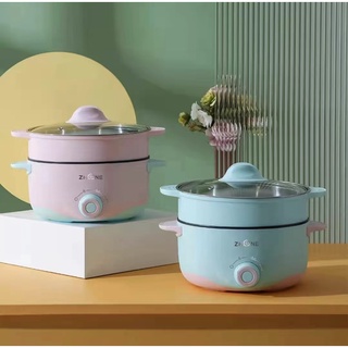 หม้อไฟฟ้า อเนกประสงค์ 600W หม้อไฟฟ้าอเนกประสงค์ ไม่ติดหม้อ ห…