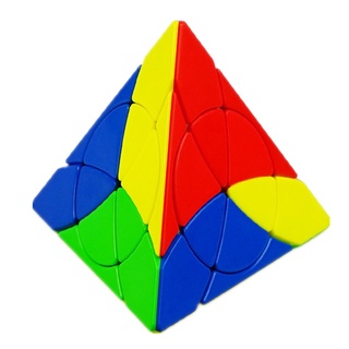 Yj Yongjun ลูกบาศก์เมจิก รูปดอกไม้ Pyraminx 3x3 รูปทรงแปลก